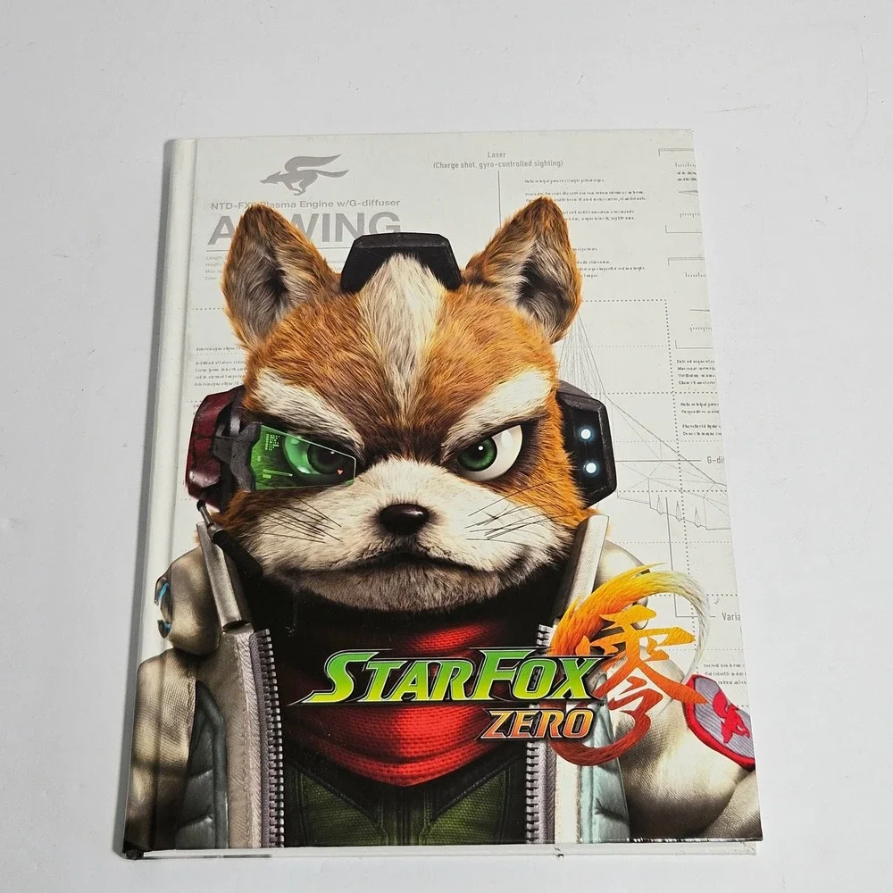 Star Fox Zero Collector's Edition Hardcover Strategy Guide Prima Games